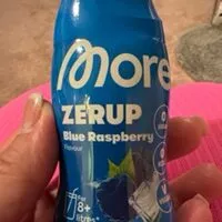 Sokerin määrä sisällä Zerup Blue Raspberry