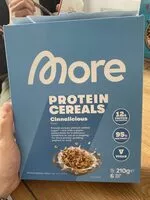 Sokerin määrä sisällä Protein Cereals Cinnalicious