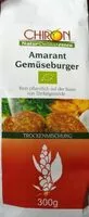 Suhkru kogus sees Amarant-Gemüseburger