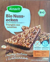 Zuckermenge drin Bio Nussecken