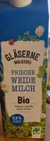 İçindeki şeker miktarı Frische weide milch