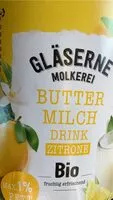 İçindeki şeker miktarı Buttermilch Drink Zitrone Bio