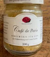 Sokerin määrä sisällä Café de Paris