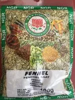 Jumlah gula yang masuk Fenchel 100g (NGR)