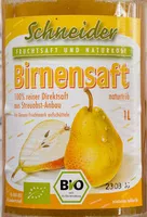 Jumlah gula yang masuk Birnensaft
