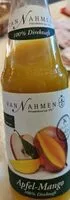 Amount of sugar in Van Nahmen - Apfel-Mango Direktsaft