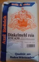 Quantité de sucre dans Dinkelmehl rein