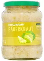 Sokerin määrä sisällä Sauerkraut