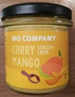 Sokerin määrä sisällä Curry Mango Streichcreme