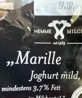 Cantidad de azúcar en Marille Joghurt mild