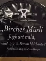 Suhkru kogus sees Bircher Müsli
