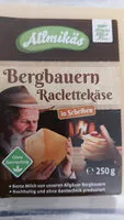 Quantité de sucre dans Bergbauern Raclettekäse
