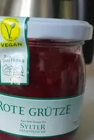İçindeki şeker miktarı Rote Grütze