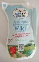 Cantidad de azúcar en Tagesfrische teilentrahmte Milch