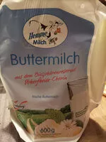 Cantidad de azúcar en Buttermilch