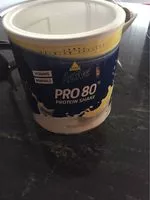 Jumlah gula yang masuk Pro 80 Vanille