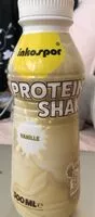 Jumlah gula yang masuk Protein shake vanille
