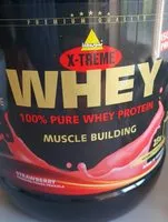 Jumlah gula yang masuk X-treme Whey, Erdbeere