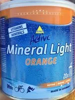 Quantité de sucre dans Mineral light