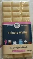 Cantidad de azúcar en Feinste Weiße Schokolade