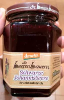 Количество сахара в Schwarze Johannisbeere Fruchtaufstrich