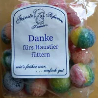 Zuckermenge drin Regenbogen Kugeln