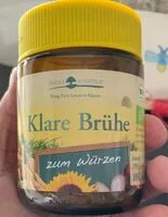 Zuckermenge drin Klare Brühe Organic Bio