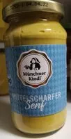 Zuckermenge drin Mittelscharfer Senf