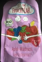 Sokerin määrä sisällä Apfel Waldfrucht