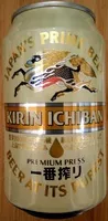 Sucre et nutriments contenus dans Kirin