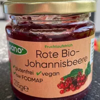 Zuckermenge drin Rote Bio- Johannisbeere