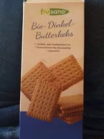 Zuckermenge drin Bio Dinkel Butterkeks