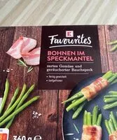 Zuckermenge drin Bohnen im Speckmantel