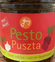Quantité de sucre dans Pesto Puszta
