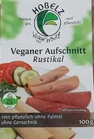 Quantité de sucre dans Veganer Aufschnitt Rustikal