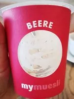 Сахар и питательные вещества в My muesli