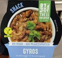 Zuckermenge drin Vegan Snack Gyros