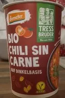Zuckermenge drin Bio Chili sin carne
