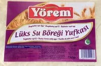 Quantité de sucre dans Luks su boregi yufkasi