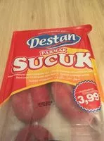 Cantidad de azúcar en Sucuk
