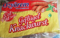 入っている砂糖の量 Geflügel Knackwurst