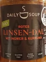 Zucker und Nährstoffe drin Daily soup