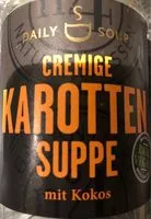 Sokerin määrä sisällä Daily Soup Cremige Karotten Suppe Kokos &orange