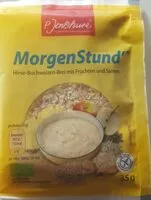 Quantité de sucre dans MorgenStund