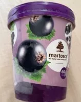 Amount of sugar in Martosca Fruchtsorbet cassis