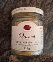 Sokerin määrä sisällä Oriental