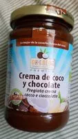 İçindeki şeker miktarı Crema de coco y chocolate