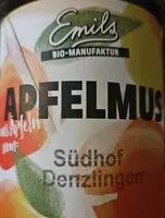 Quantité de sucre dans Apfelmus