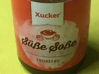 含糖量 Xucker Süsse Sosse Erdbeere