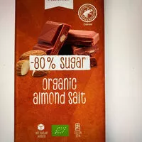 Cantidad de azúcar en Organic almond salt